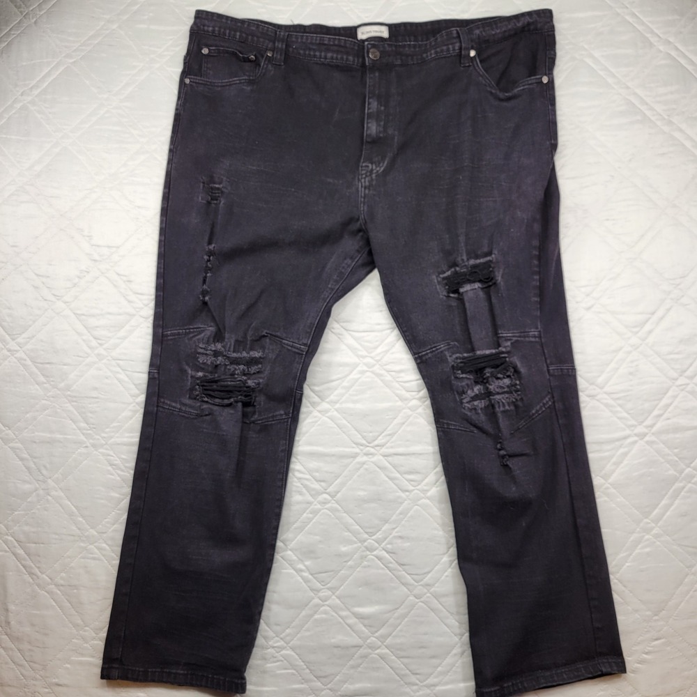 Blind Trust black distressed jeans size 54X32‎